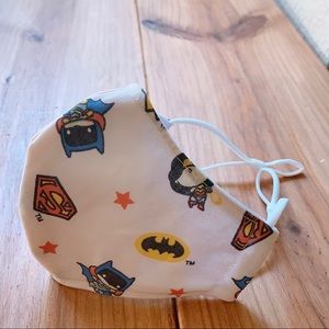 Cute heroes face mask, face cover